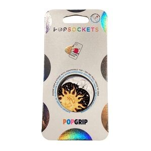 Popsockets PopGrip‎ Phone Grip Sun and Moon 8041153 BK-BK Swappable Top